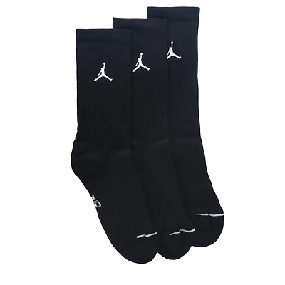 Men's 3 Pack Large Everyday Cushion Crew Socks