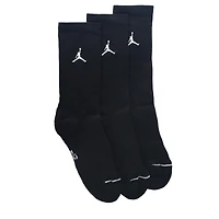 Men's 3 Pack Large Everyday Cushion Crew Socks