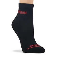 Kids' 6 Pack Youth Medium Jordan Legend Ankle Socks