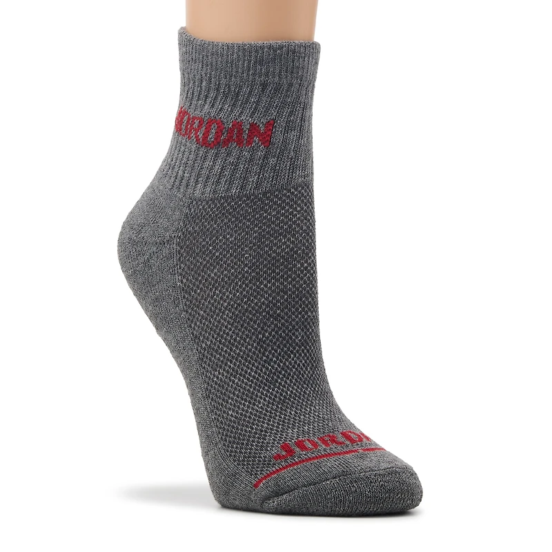 Kids' 6 Pack Youth Medium Jordan Legend Ankle Socks