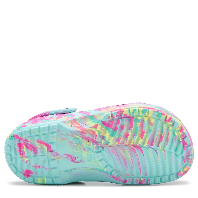 Kids' Marbled Classic Clog Little/Big Kid