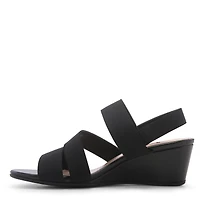 Women's Anna Elastic Strap Wedge Sandal