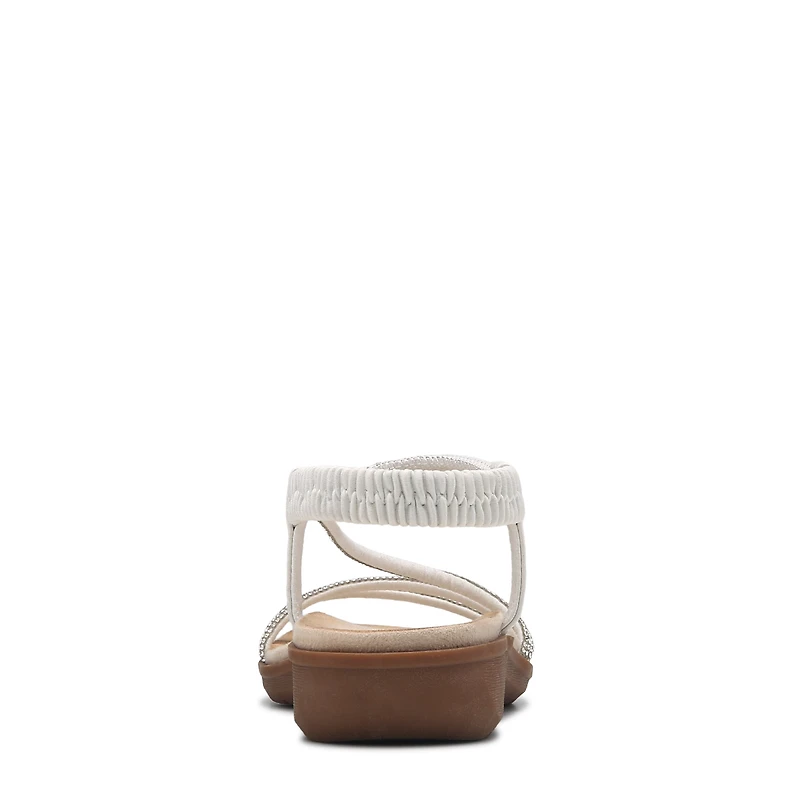 Women's Phoebe Elastic Backstrap Wedge Sandal