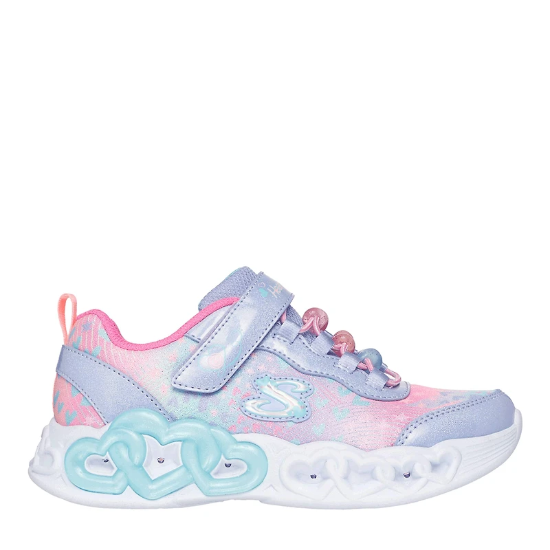 Kids' Infinite Hearts Light Up Sneaker Little/Big Kid