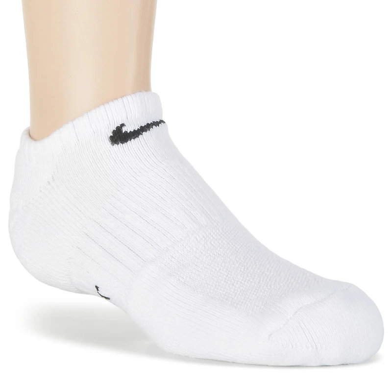 Kids' 6 Pack Medium Everyday Cushioned No Show Socks