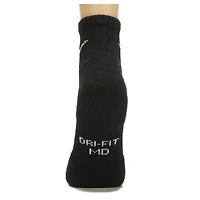 Kids' 6 Pack Youth Medium Cushioned Ankle Socks