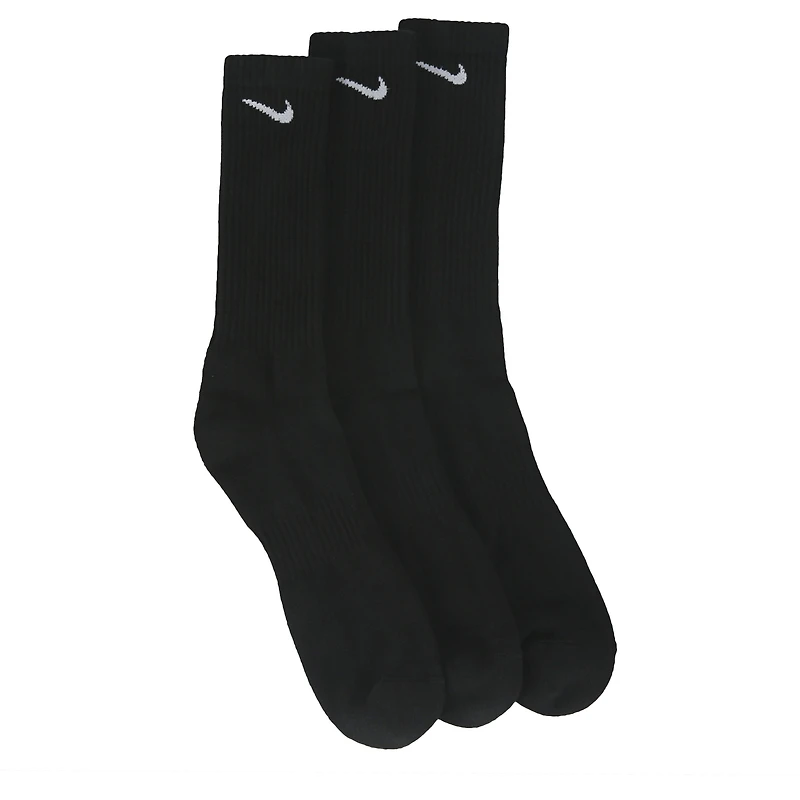 Men's 3 Pack X-Large Everyday Cushion Crew Socks