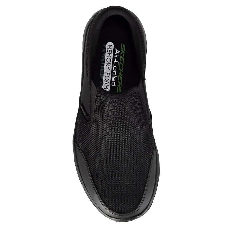 Men's Persistable Wide Memory Foam Slip On