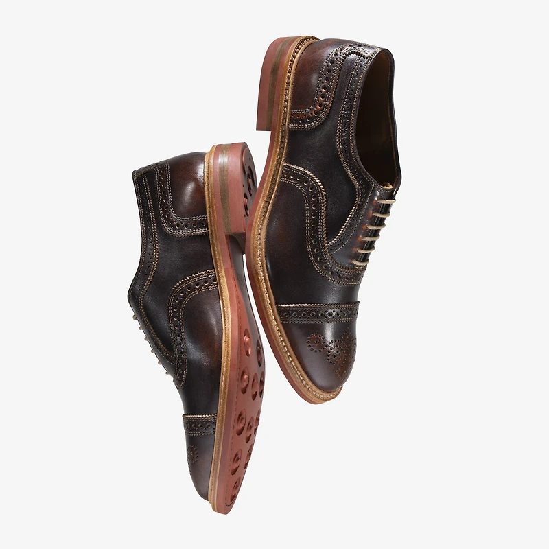 Strandmok Cap-toe Oxford with Dainite Rubber Sole
