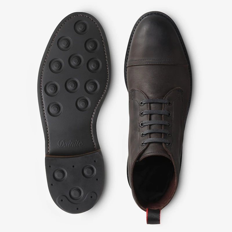 Patton Weatherproof Cap-toe Boot with Dainite Rubber Sole
