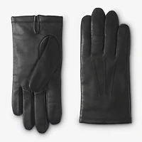 Cashmere Lined Leather Tech Gloves