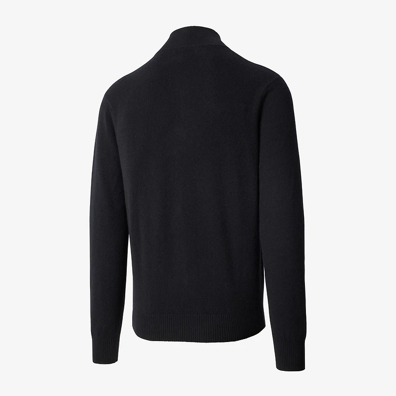 Cashmere Quarter-zip Sweater
