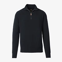 Cashmere Quarter-zip Sweater