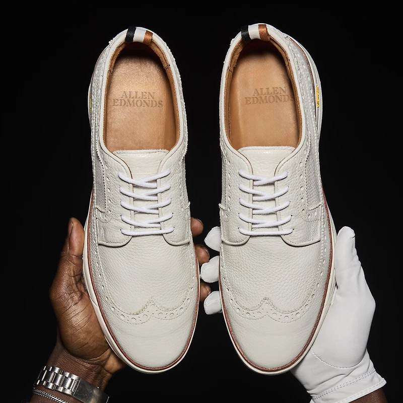 Dunes Wingtip Golf Shoe