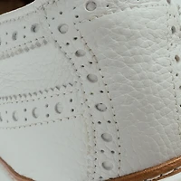 Dunes Wingtip Golf Shoe