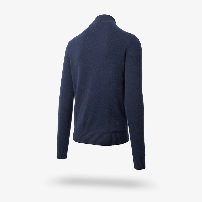 Cashmere Quarter-zip Sweater