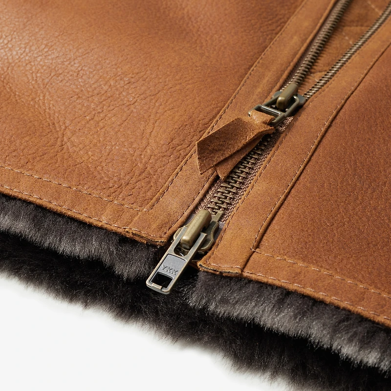Shearling Bomber Jacket