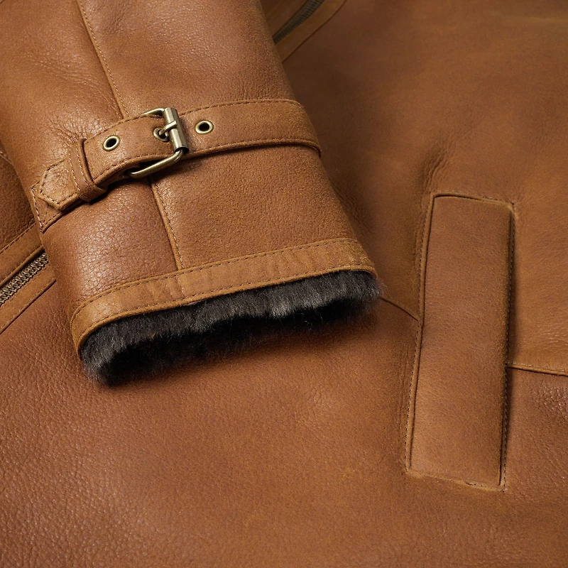Shearling Bomber Jacket