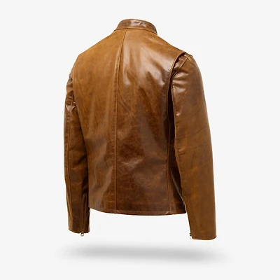 Schott® N.Y.C. X Allen Edmonds Café Racer 2.0 Leather Jacket