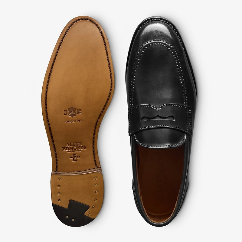 Randolph Shell Cordovan Penny Loafer