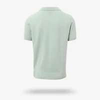 Short Sleeve Knit Polo
