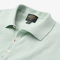 Short Sleeve Knit Polo