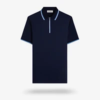 Bugatchi Quarter-zip Polo