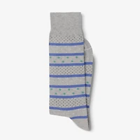 Stripes and Dots Dress Socks