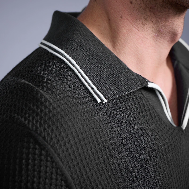 Bugatchi Johnny Collar Sweater Polo