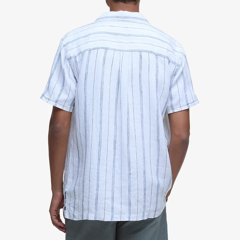 Barbour Garnock Stripe Regular Fit Short Sleeve Shirt