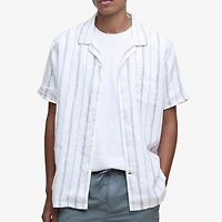 Barbour Garnock Stripe Regular Fit Short Sleeve Shirt