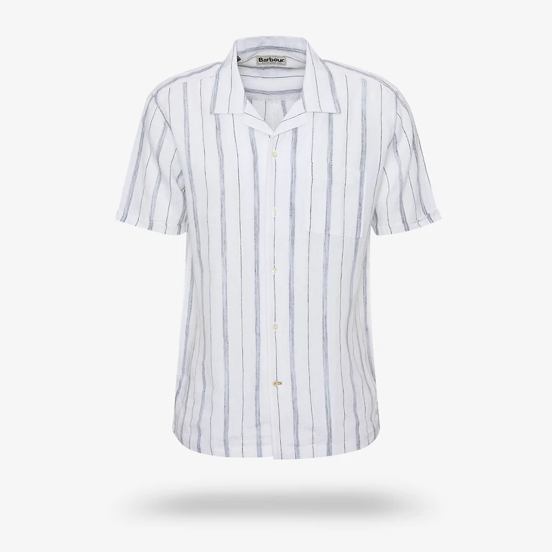 Barbour Garnock Stripe Regular Fit Short Sleeve Shirt