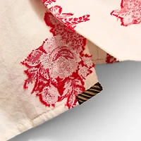 Billy Reid Floral Jacquard Short-sleeve Shirt