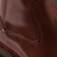 Tompkins Shell Cordovan Zip-up Boot