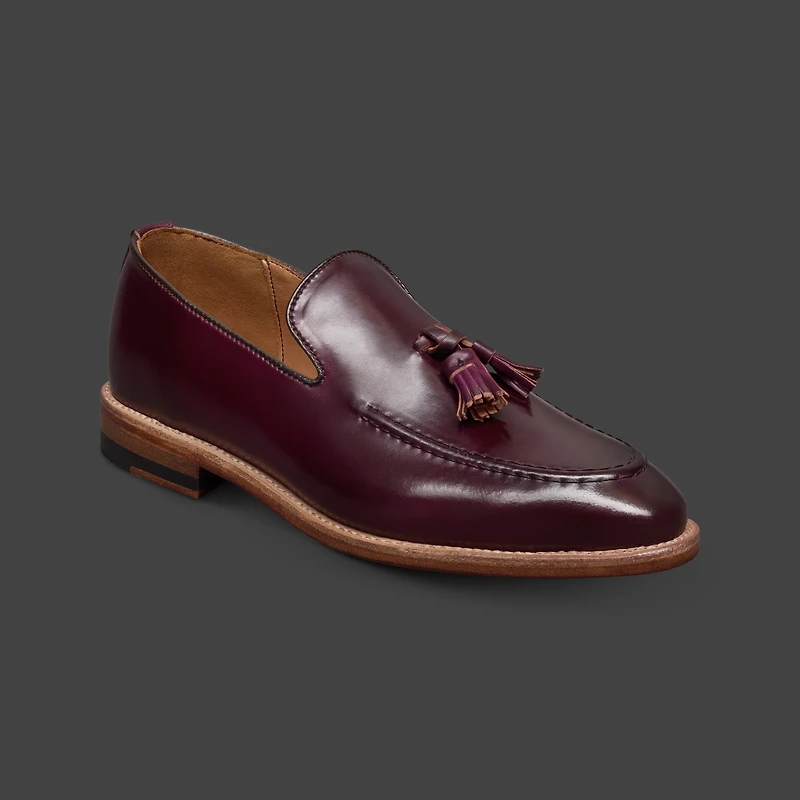 Randolph Shell Cordovan Tassel Loafer