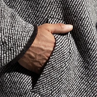 Les Deux Michael Twill Wool Coat