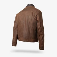 Schott® N.Y.C. X Allen Edmonds Leather Barn Jacket