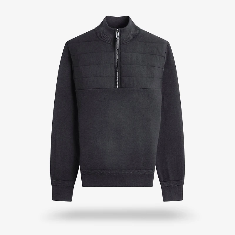 Bugatchi Quarter-zip Long-sleeve Sweater