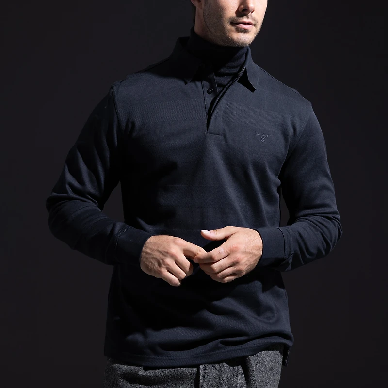 Barbour Waketown Tailored Long-sleeve Polo Shirt