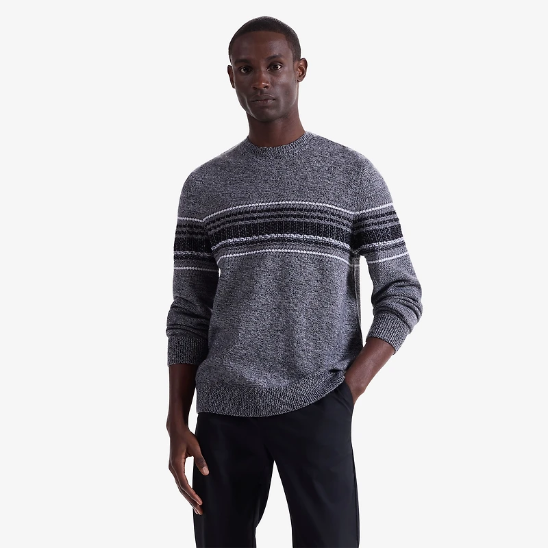 Bugatchi Crewneck Long-sleeve Sweater