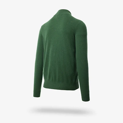 Cashmere Quarter-zip Sweater