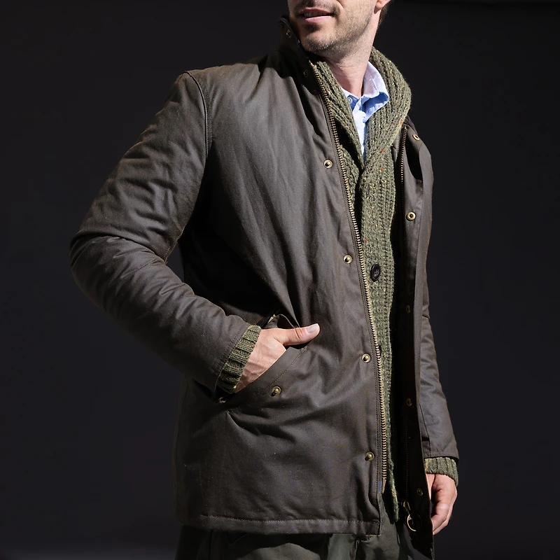 Barbour Prestbury Waxed Cotton Jacket