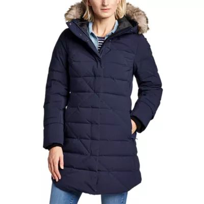 Eddie Bauer Women's Sun Valley Down Parka, Blue Smoke, X-Small, Petite :  : Clothing, Shoes & Accessories