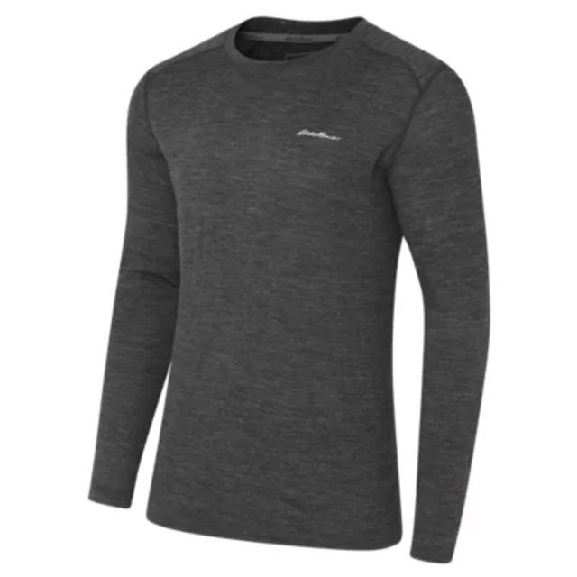 Eddie Bauer Men's Lightweight Merino-Blend Baselayer Crew