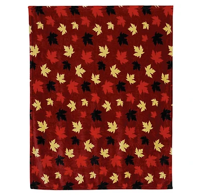 Scattered Leaves Blanket