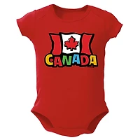 Funky Canada Flag Onesie