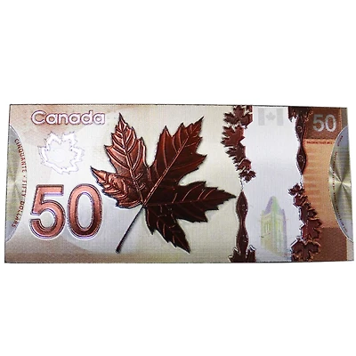 Fake Canadian Dollar Bill Magnet