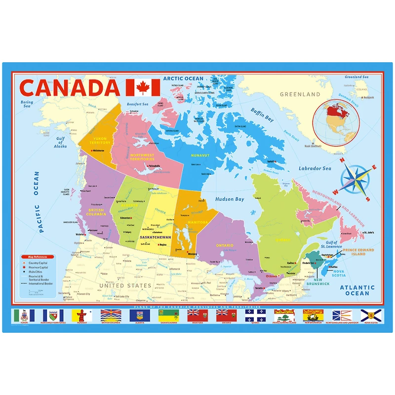Map of Canada Kids' Puzzle