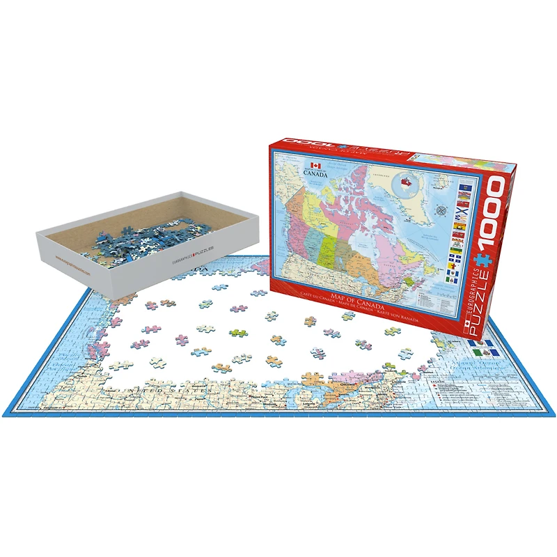 Map of Canada Puzzle