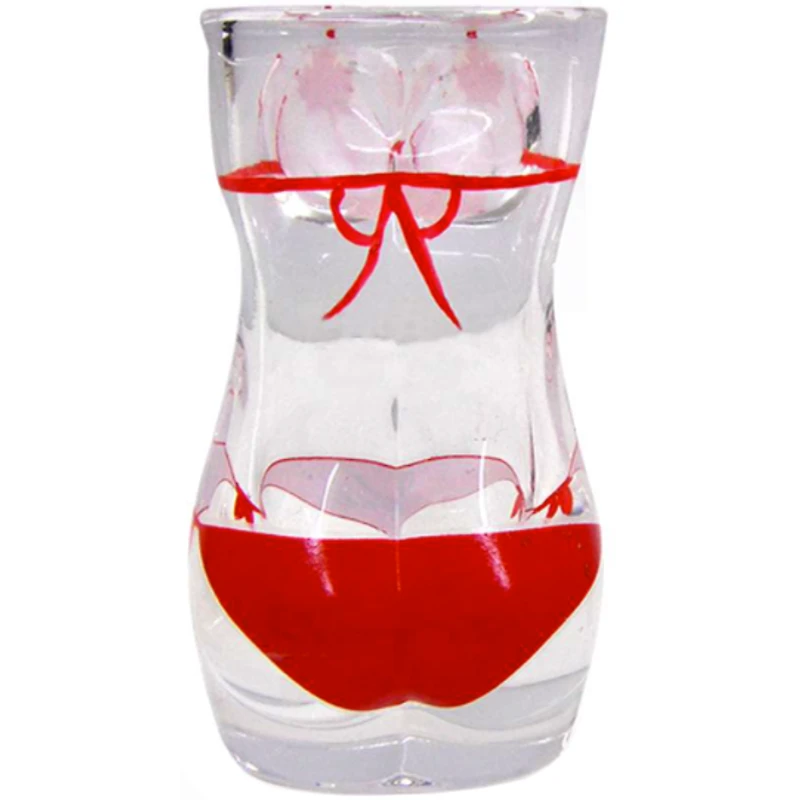 Full Body Maple Leaf Bikini Shot Glass